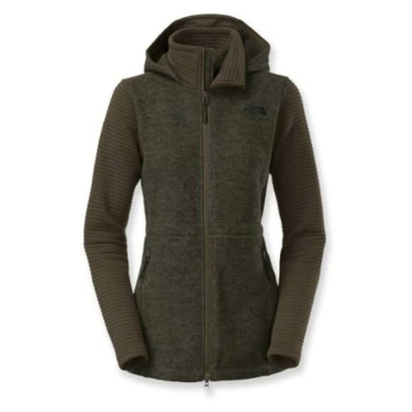 The North Face Green/Gray Jacket Sweater | Size M - Picture 1 of 6